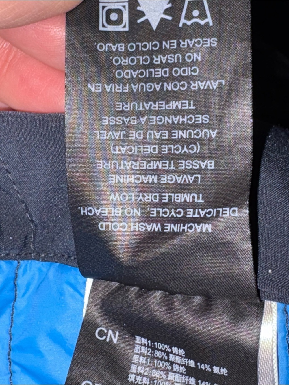 Kuhl Spyfire Jacket Mens M Navy Midnight Blue Down Puffer Full Zip 1064 Gorpcore - Picture 9 of 12